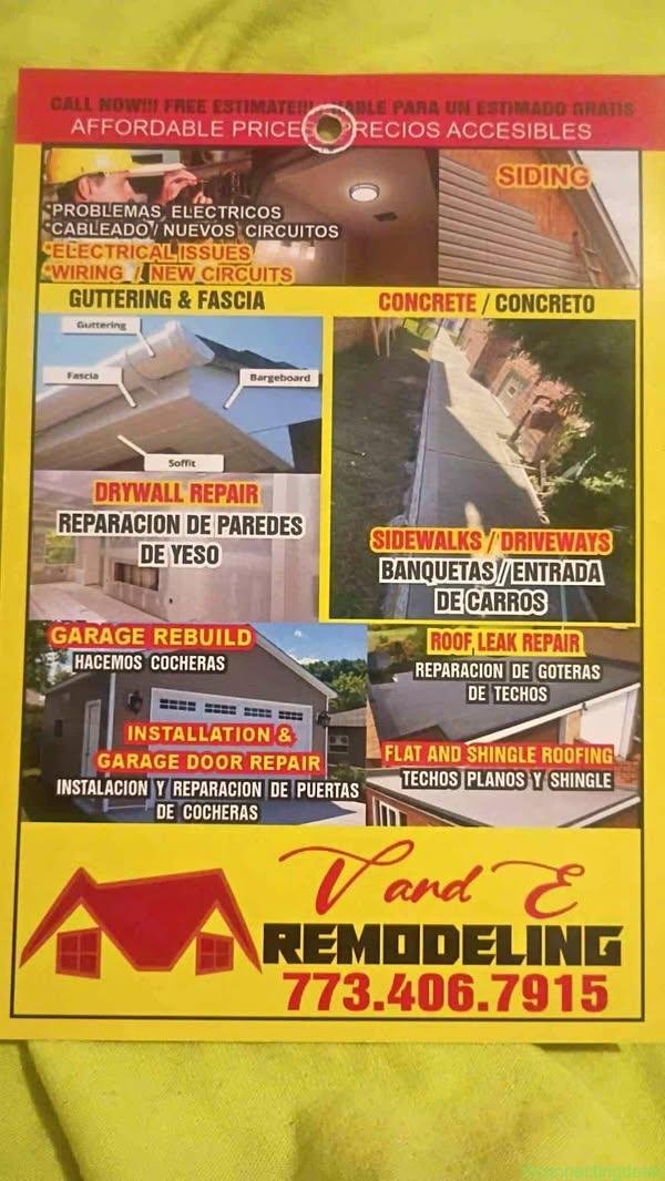 We do small repairs and more