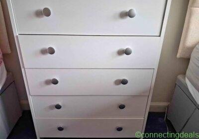 White chest of drawers in Glasgow