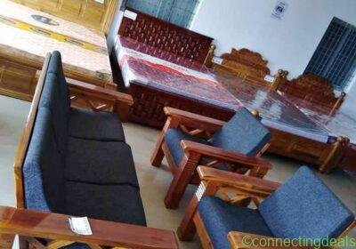 Free ad: Wooden sofa 3+1+1 in Chennai. Wooden sofa 3+1+1 in Chennai