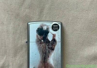 Zippo lighter - Shower lady in Mumbai