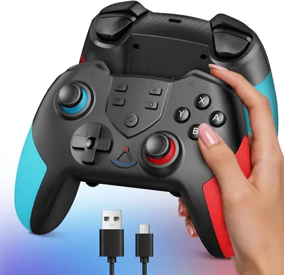12%オフ！TURB 2026 ワイヤレス スイッチ コントローラー – Bluetooth接続、ドリフト防止機能付き