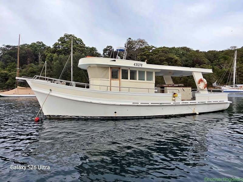 1986 Mick Nesbitt Build trawler style 13.8m