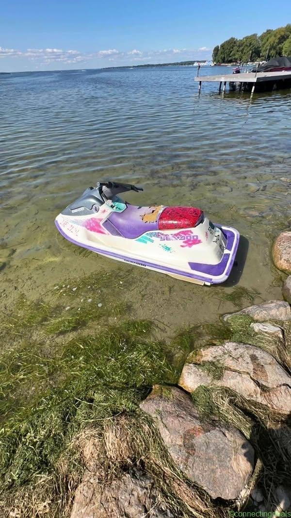 1995 Seadoo sp 587 with trailer