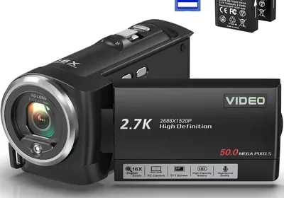 Free ad: 2.7K QHD Camcorder 16X Zoom - 15% Off in Canada. 2.7K QHD Camcorder 16X Zoom - 15% Off in Canada