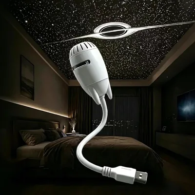 2-in-1 Galaxy Projector NightLight with 3 Films Best Deal