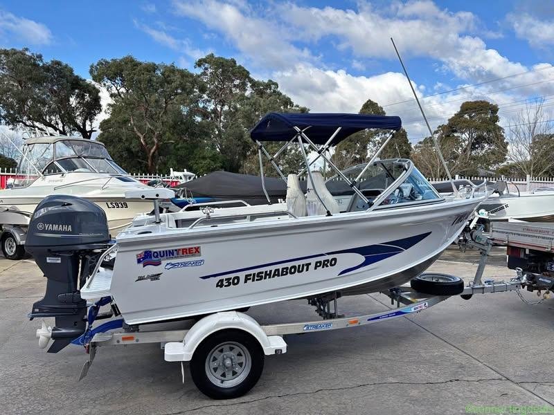 2021 Quintrex 430 Fishabout Pro