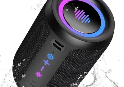 2026 Bluetooth Speaker Lights Portable Wireless 5.4 Speaker - Best Deal in New Zealand