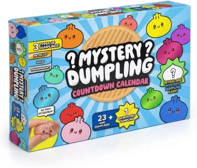 2026 Dumpling Advent Calendar Squishies Blind Box 24 Surprises