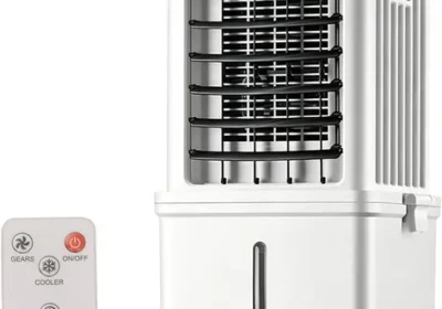 3-in-1 Ventilator und Luftbefeuchter mit Fernbedienung, 15L Kühlwasser - 3 Geschwindigkeiten & 3 Windmuster - 120° Schwenkbar & 7,5h Timer in Croatia