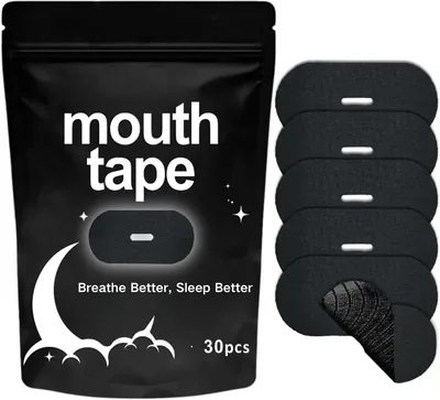 30 Pcs Mouth Tape for Sleeping – Anti Snoring Strips