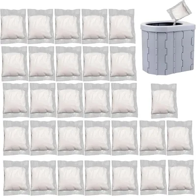 30 Pieces Portable Toilet Gel – Urine Deodorising Powder Best Deal