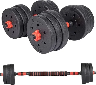 30KG Barbell & Dumbbells Set – 24% Off