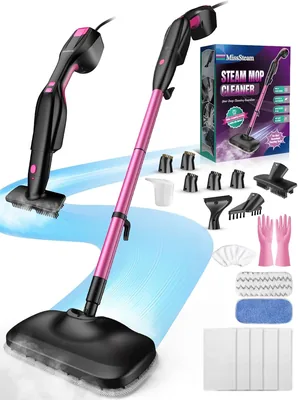 33% Off! 18-in-1 Steam Mop – 250ml Tank