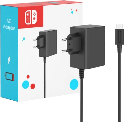 45W Ladegerät mit 1,5 m Kabel für Nintendo Switch/Lite – Best Deal