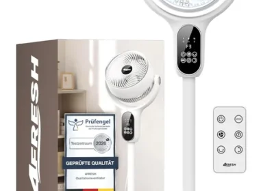 Free ad: 4FRESH Luftcirkulator Bodenventilator mit horizontaler und vertikaler Schwingung, 70°/90°, max. 6,6 m/s, 6 Windstärken, 3 Modi, 12h Timer - Best Deal in Denmark. 4FRESH Luftcirkulator Bodenventilator mit horizontaler und vertikaler Schwingung, 70°/90°, max. 6,6 m/s, 6 Windstärken, 3 Modi, 12h Timer - Best Deal in Denmark