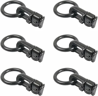 6Pcs L-Track Tie Down Fittings – 15% Off