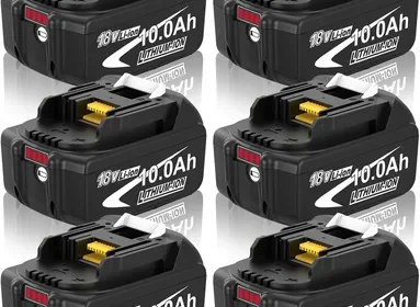Free ad: 6x 10,0 Ah Ersatzakku für Makita Batterie 18V 10.000 mAh (BL1860B, BL1850B, BL1850, BL1845, BL1840, LXT-400) - Best Deal in Finland. 6x 10,0 Ah Ersatzakku für Makita Batterie 18V 10.000 mAh (BL1860B, BL1850B, BL1850, BL1845, BL1840, LXT-400) - Best Deal in Finland