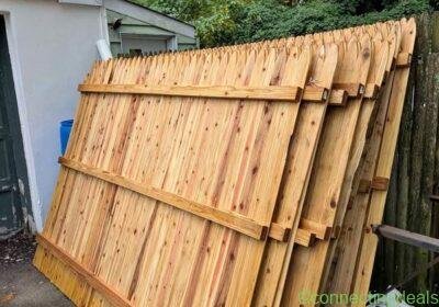 6x8 stockade fence in New York