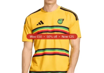 Free ad: adidas Men's Jamaica 26 Fan Short-Sleeve Jersey - 50% Off in United States. adidas Men's Jamaica 26 Fan Short-Sleeve Jersey - 50% Off in United States