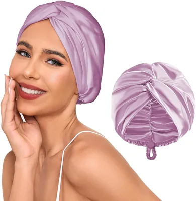Adjustable Silk Satin Hair Bonnet – Best Deal
