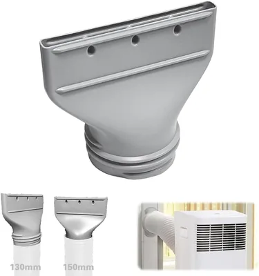 Airco afvoerhos adapter plat, Draadloze airconditioning adapter voor voorraam, Accessoires voor mobiele airconditioning – Beste Deal
