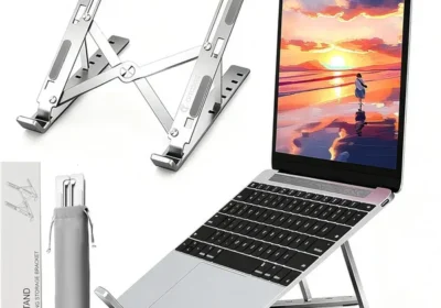 AiTodos® Stojak na Laptopa, 8-16 Cali, Podstawka do Laptopa, Antypoślizgowa w 6 Pozycjach, Stop Aluminium, Stojaki na Laptopa in Poland