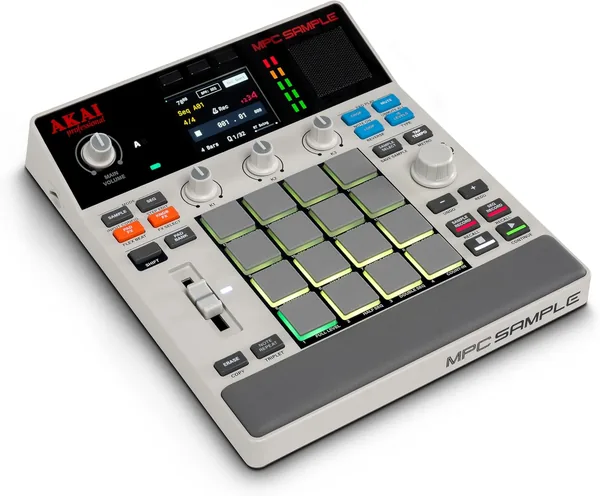 Akai Professional MPC Sample – Samplage portable autonome, séquenceur et processeur d’effets avec batterie rechargeable, USB-C