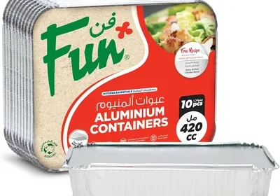 Free ad: Al Bayader فن Aluminium Containers 420Cc (10 Pcs) - Leakproof Storage in United Arab Emirates. Al Bayader فن Aluminium Containers 420Cc (10 Pcs) - Leakproof Storage in United Arab Emirates