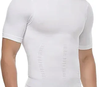 ALANX Compression Shirt Men Slimming Shaper Undershirt Best Deal in Kuwait