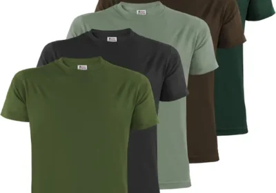 ALPIDEX Heren T-Shirts Set van 5 Rondhals 100% Katoen Korte Mouw Basis Shirts Solide S tot XXL in Netherlands