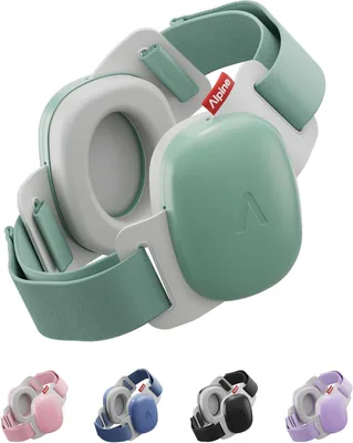 Alpine Muffy Baby Comfort – Cascos Antinido para Bebés – Certificados CE y ANSI – Pando Único para Ajuste Seguro y Confortable