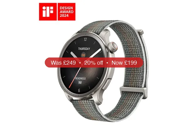 Amazfit Balance | 46mm | Sunset Grey – 20% Off