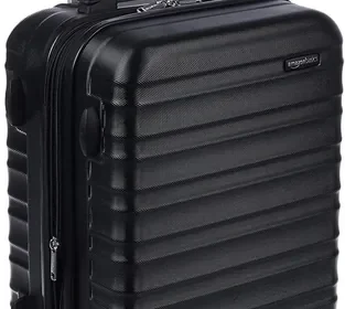 Amazon Basics Maleta de Viaje Dura Pequeña - ABS Expandible con 4 Ruedas Giratorias y Resistente a Rasguños in Spain