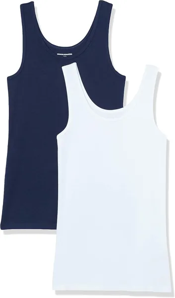 Amazon Essentials Donna Top Slim, Pack 2 – Sconto 15% | Prezzo Minimo Garantito