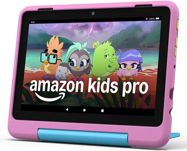 Amazon Fire HD 8 Kids Pro Tablet (neueste Gen), für Kinder von 6-12 Jahren | 3 GB RAM, 8″ HD-Display, werbefreie Inhalte, Elternkontrolle