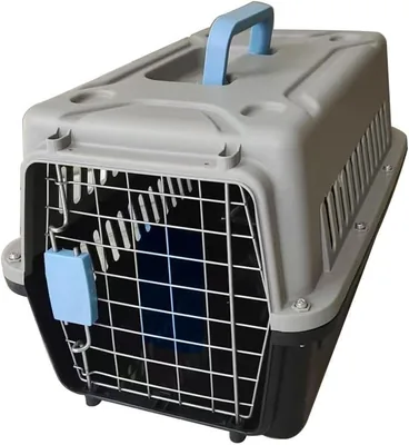 Amigo Cat Carrier for Pets, ABS Resin, 48x30x32cm, with Barrier & Metal Door – Best Deal
