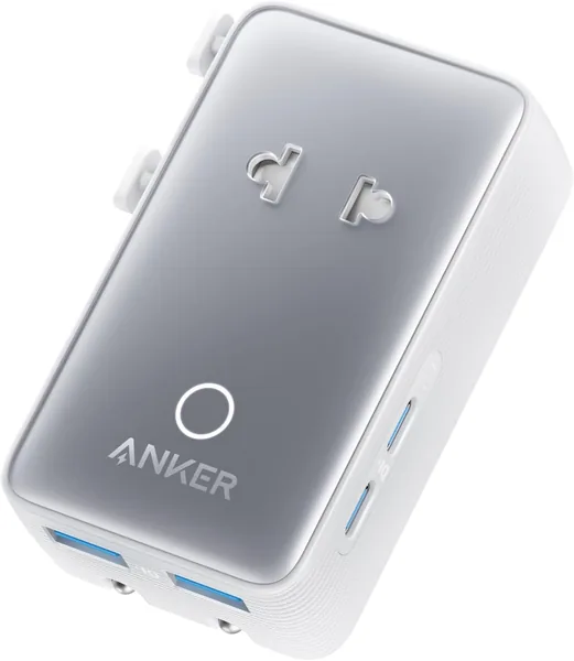 Anker Wereldwijde Reisadapter met 2 USB-C, 2 USB en 1 AC Stekker – 34% Korting