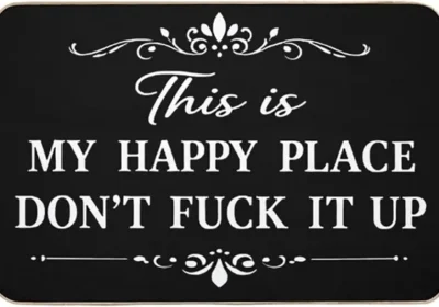 Free ad: ANQKYO Rolig dörrmatta: This is My Happy Place in Sweden. ANQKYO Rolig dörrmatta: This is My Happy Place in Sweden