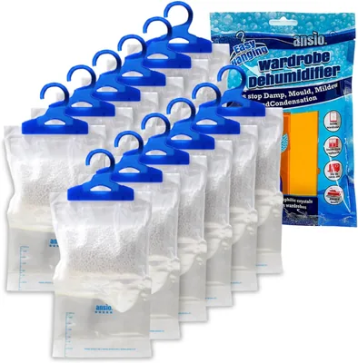 ANSIO Wardrobe Dehumidifiers Pack of 12 – Best Deal
