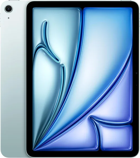 Apple iPad Air M4 11 Zoll: Liquid Retina Display, 128GB, 12MP Front/Rückseite Kamera, WiFi 7 mit Apple N1, Touch ID, Alltag Akku