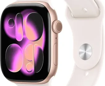 Free ad: Apple Watch Series 11 GPS 42mm Smartwatch - Rose Gold/Light Blush Band - 20% Off in Oman. Apple Watch Series 11 GPS 42mm Smartwatch - Rose Gold/Light Blush Band - 20% Off in Oman