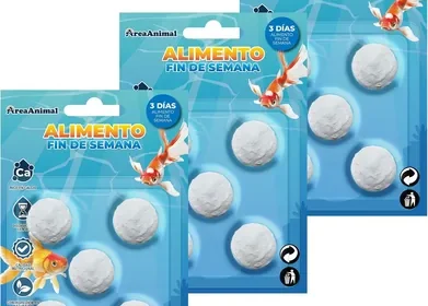 Free ad: AreaAnimal - Comida para Peces de Vacaciones, 15 Compresas Alimenticias para Peces, Pills para el Fin de Semana de 3 Días, Alimento Natural para Peces Ornamentales in Spain. AreaAnimal - Comida para Peces de Vacaciones, 15 Compresas Alimenticias para Peces, Pills para el Fin de Semana de 3 Días, Alimento Natural para Peces Ornamentales in Spain