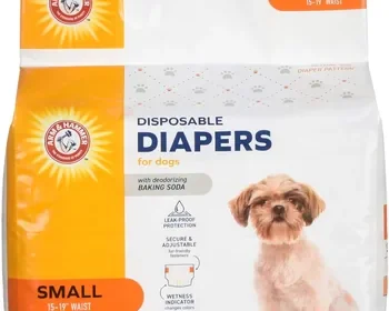 Arm & Hammer For Pets Dog Diapers Small Girls, Ultra-Absorbent & Leak-Proof, Best Deal in Singapore