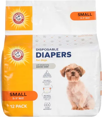Arm & Hammer For Pets Dog Diapers Small Girls, Ultra-Absorbent & Leak-Proof, Best Deal