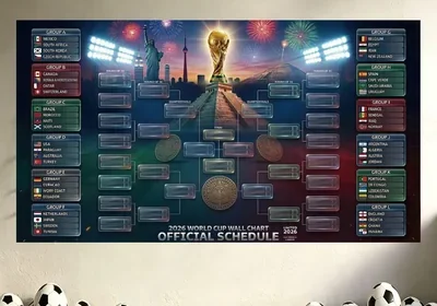 Free ad: ARS® World Cup 2026 Schedule Poster - FIFA Tournament Wall Overview, Best Deal in Kuwait. ARS® World Cup 2026 Schedule Poster - FIFA Tournament Wall Overview, Best Deal in Kuwait
