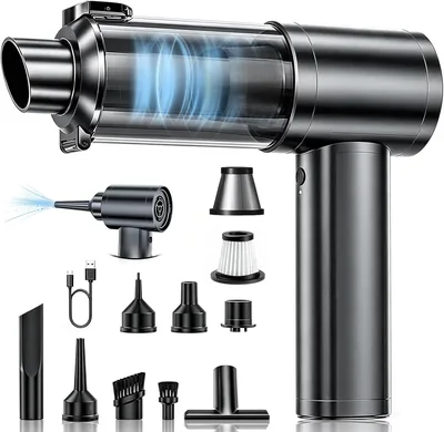 Aspiradora Mini sin Hilo con Potente Aspiración de 27000Pa, Motor sin Cepillo, 4 en 1, Oferta: 10% de Descuento