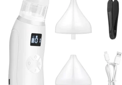 Aspiratore Nasale Neonato Elettrico con 3 Livelli di Aspirazione e Luci e Musica, 2 Bocchette | Miglior Affare in Italy