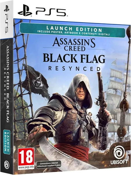 Assassin’s Creed Black Flag Resynced Edizione Lancio (PS5) – Miglior Affare
