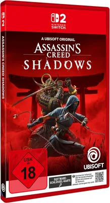 Assassin’s Creed Shadows – Nintendo Switch 2 Spielkarte – 46% Rabatt