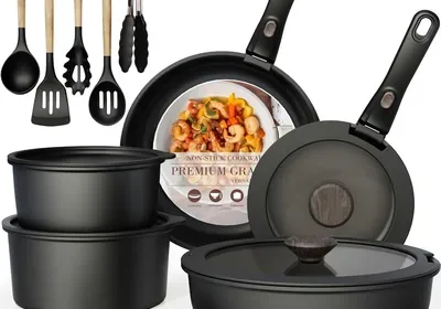 Free ad: Astercook 21 Pcs Cookware Set 43% Off in United States. Astercook 21 Pcs Cookware Set 43% Off in United States